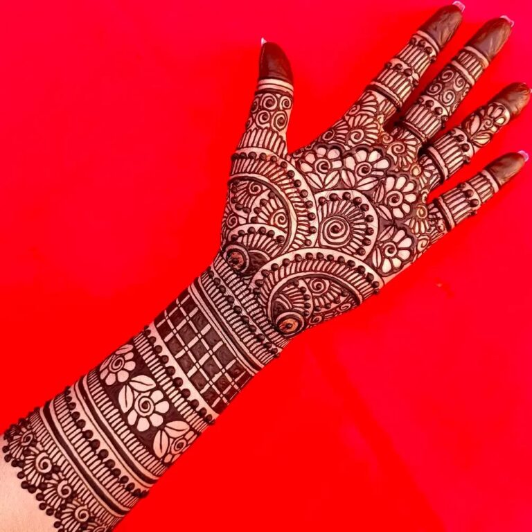 simple mehndi designs for hands