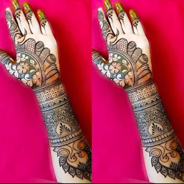 simple mehndi designs for hands