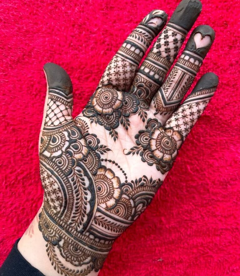 new mehndi design photo simple