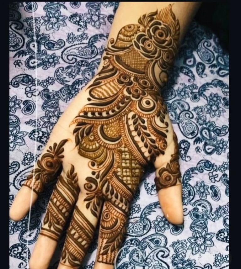 simple mehndi designs for hands