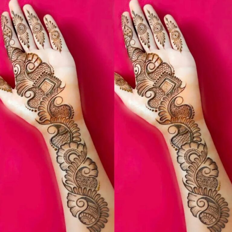 new mehndi design photo simple