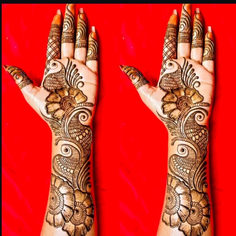 new mehndi design photo simple