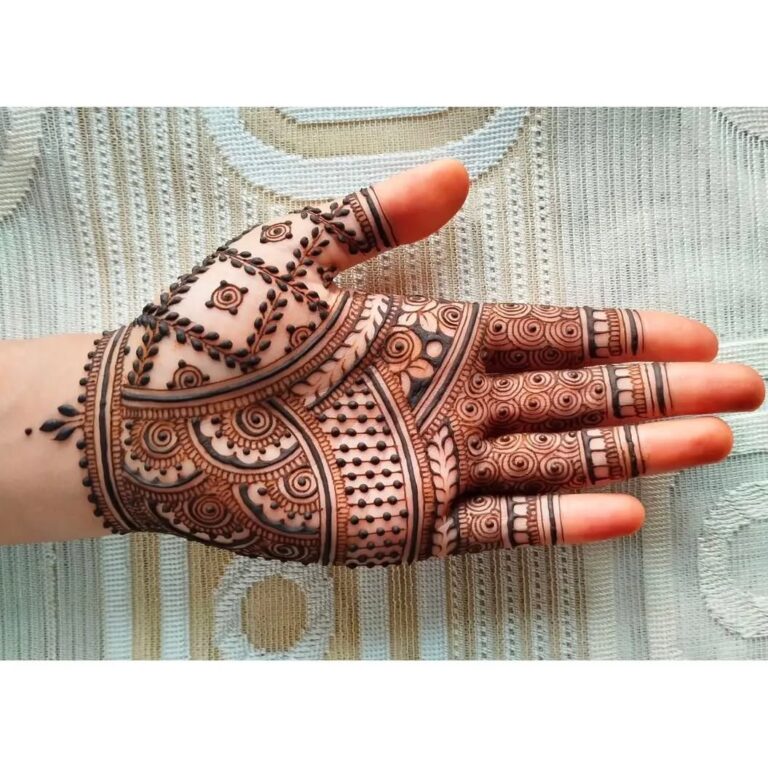 new mehndi design photo simple