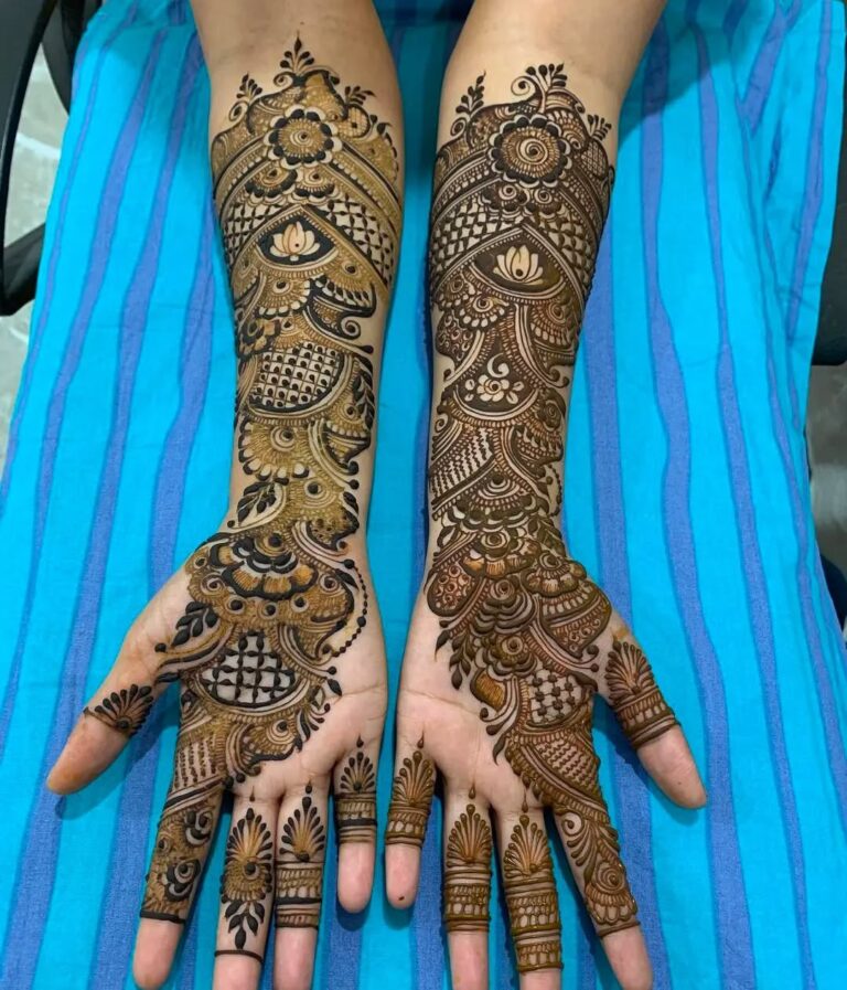 simple mehndi designs for hands