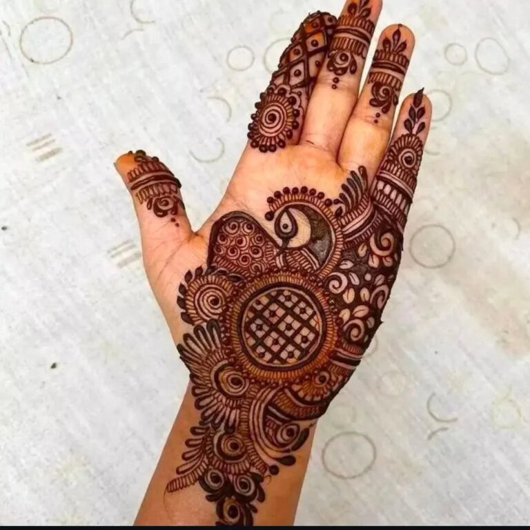 simple mehndi designs for hands