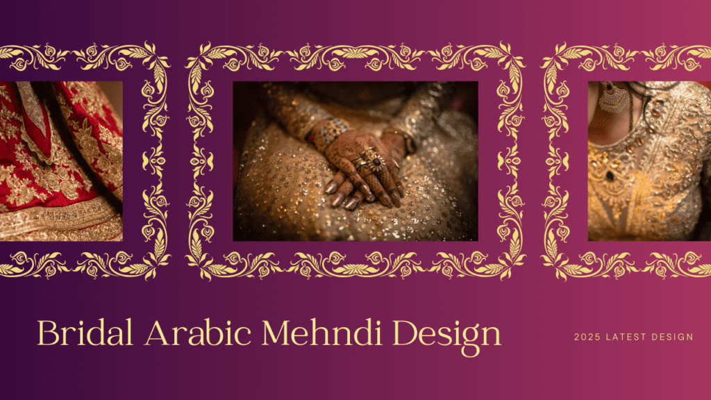 Bridal Arabic Mehndi Design