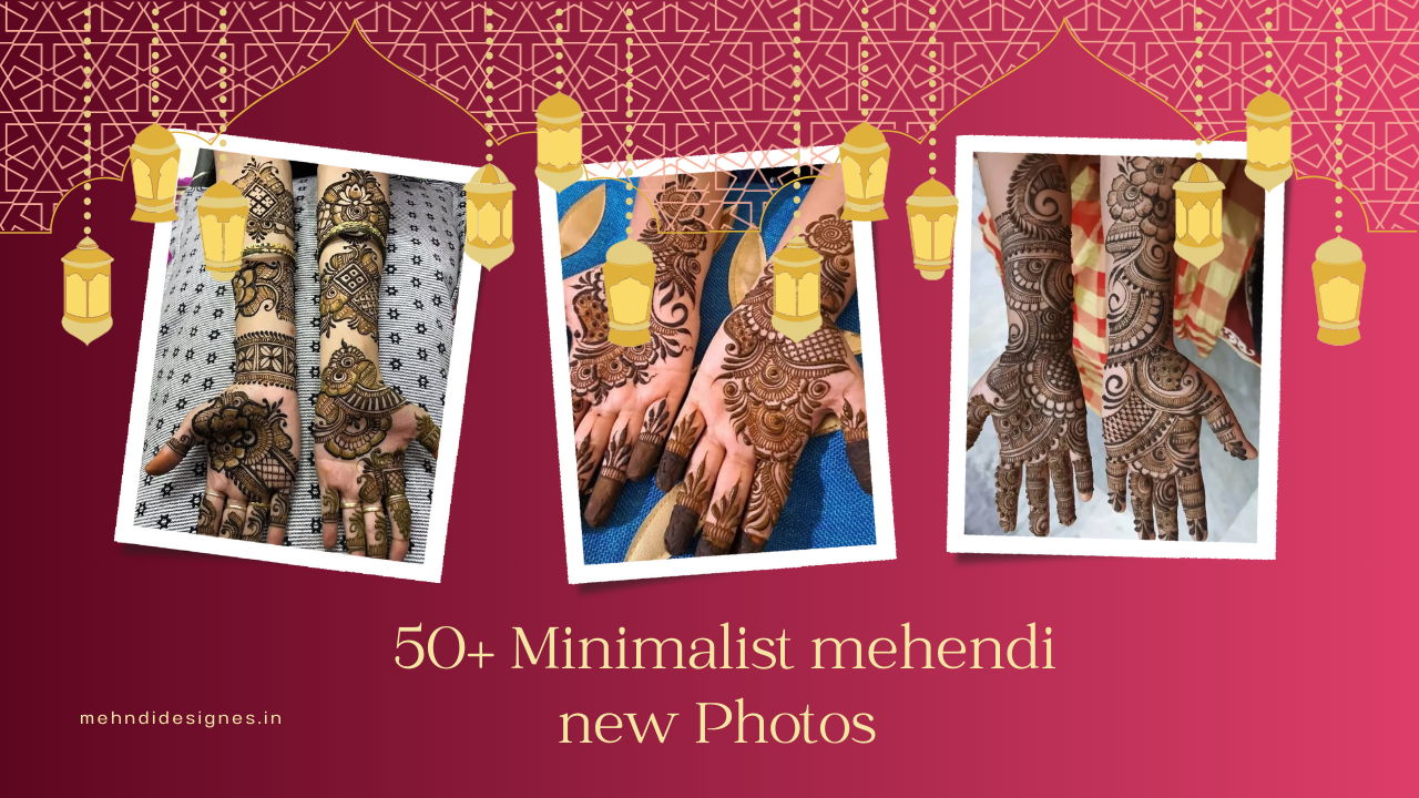 Minimalist Mehendi Designs