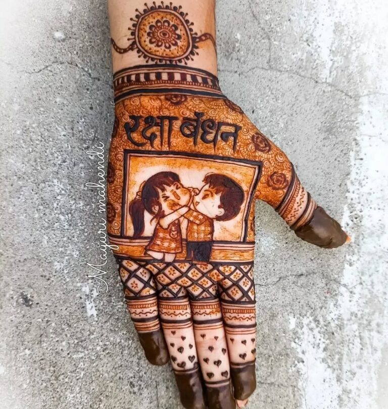 Minimalist Mehendi Designs photos