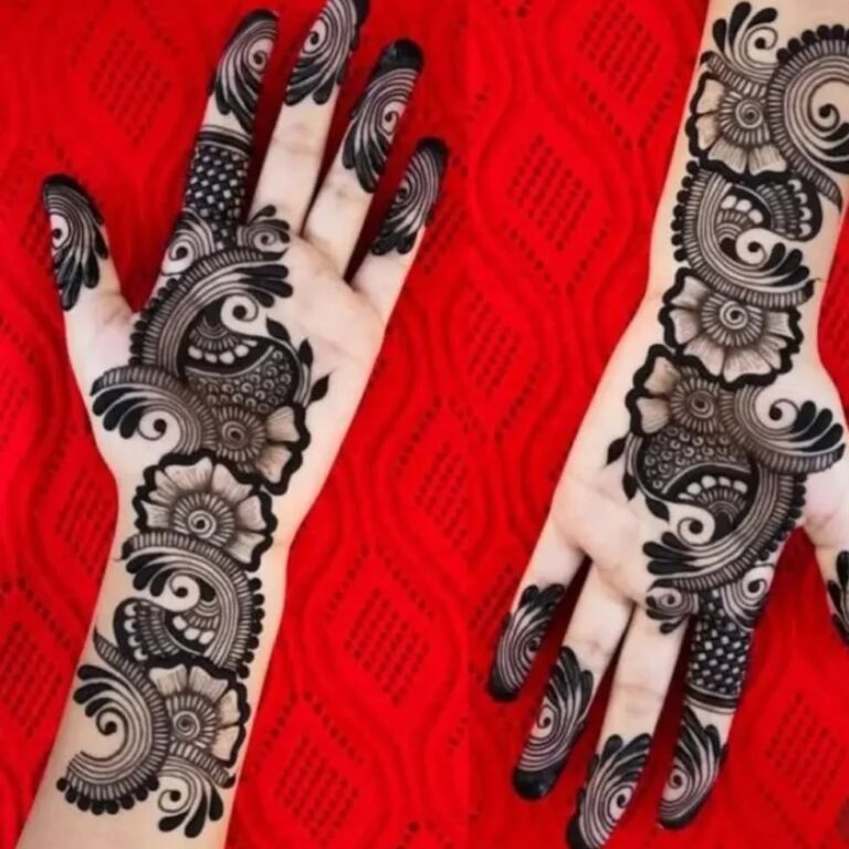 Minimalist Mehendi Designs photos