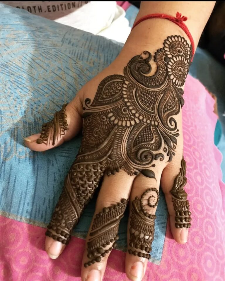 latest groom mehndi design simple