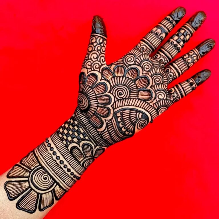 latest groom mehndi design simple