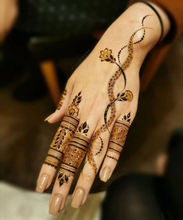 mehndi design easy and beautiful photos