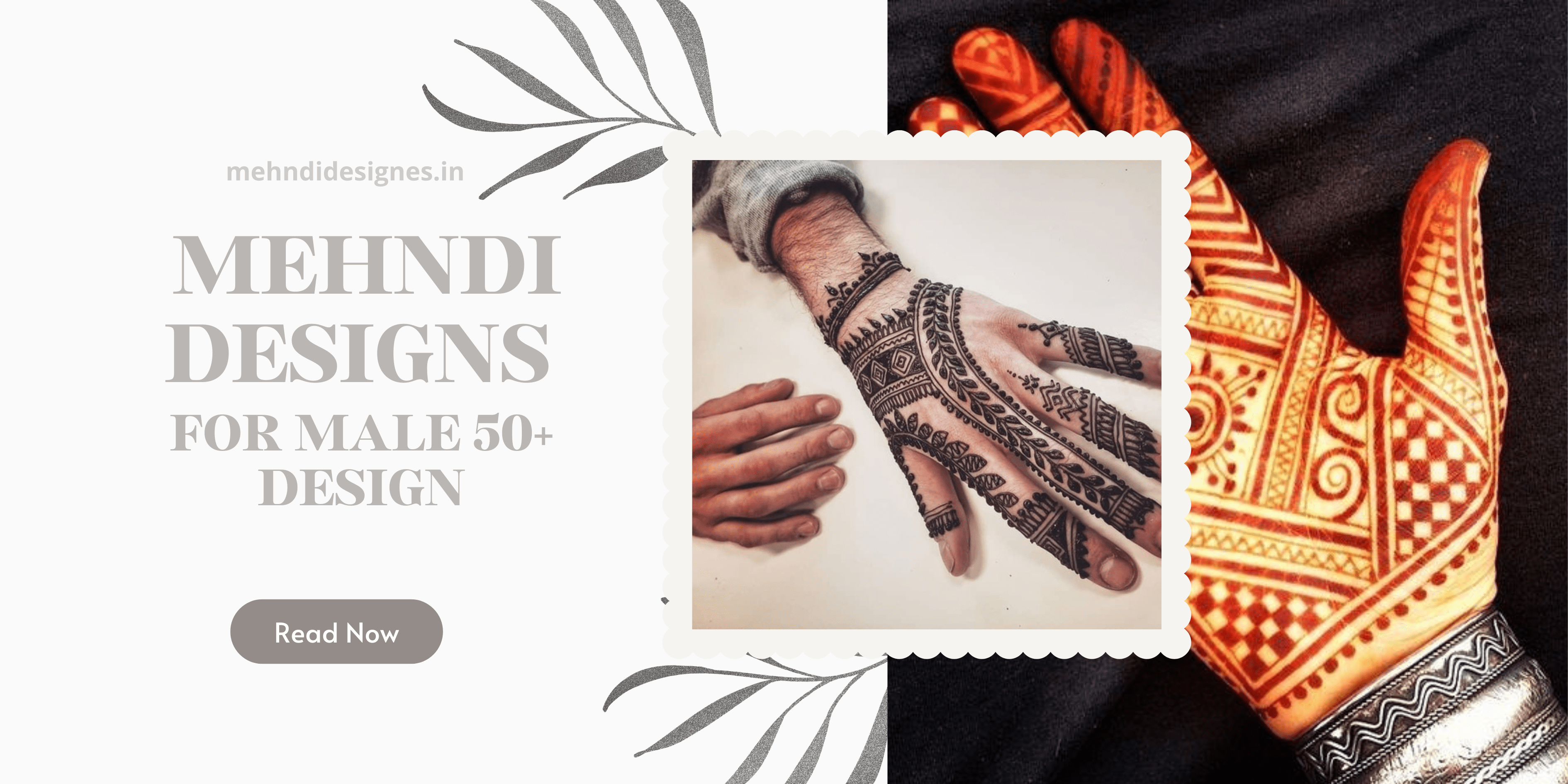 mehndi designs for male