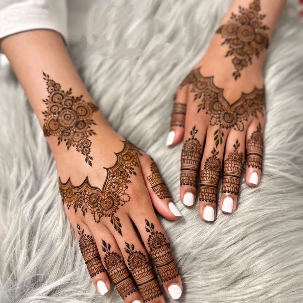 Simple Mehndi Design Photos