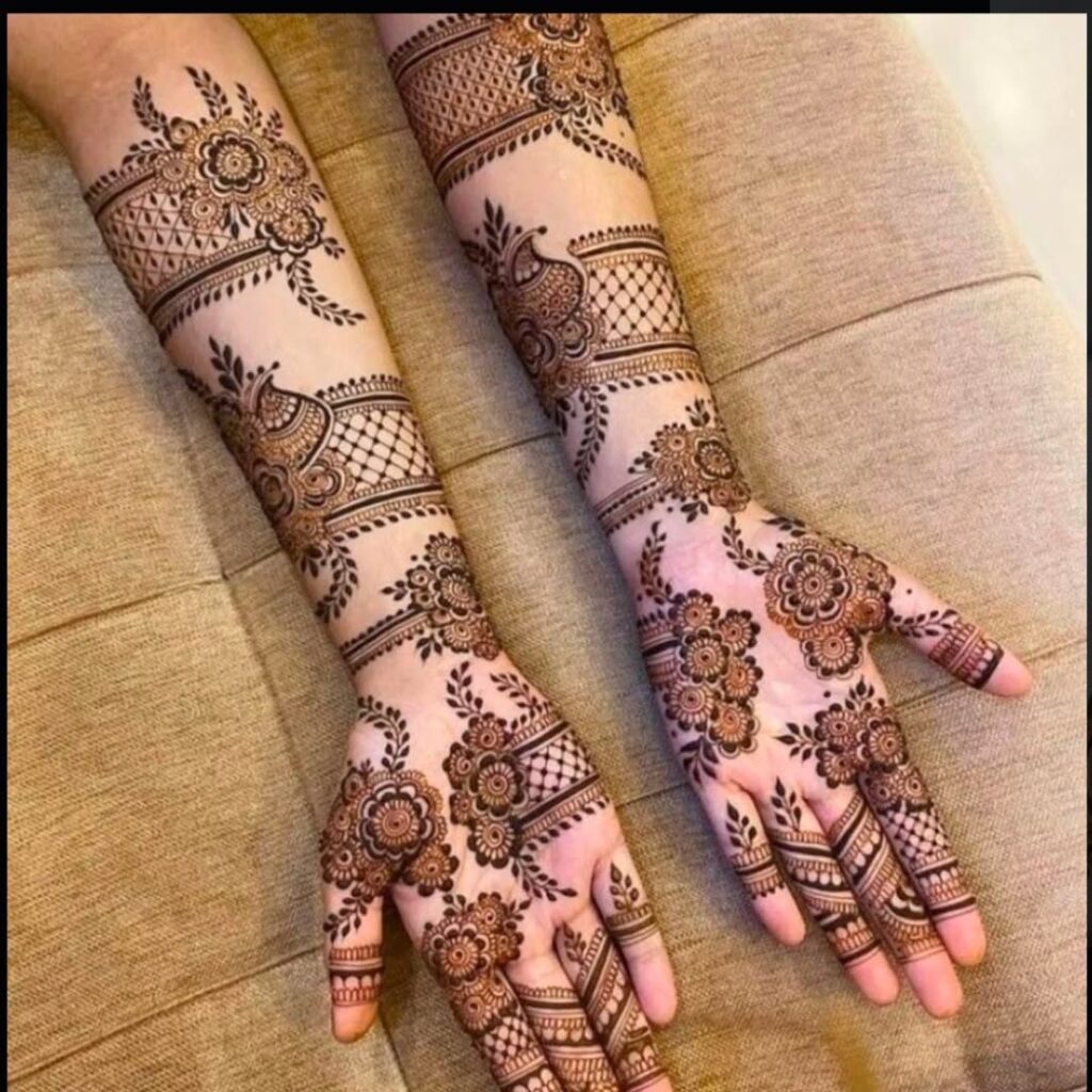 bengali bridal mehndi designs