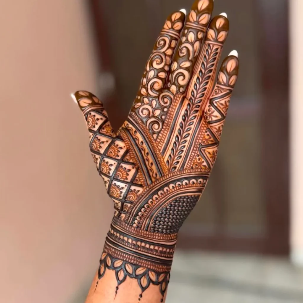 bengali bridal mehndi designs