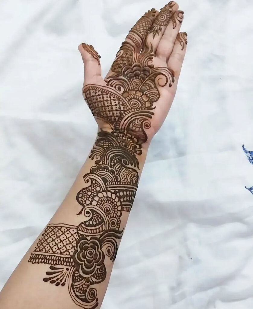 bengali bridal mehndi designs