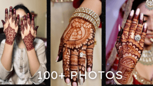 left hand mehndi design