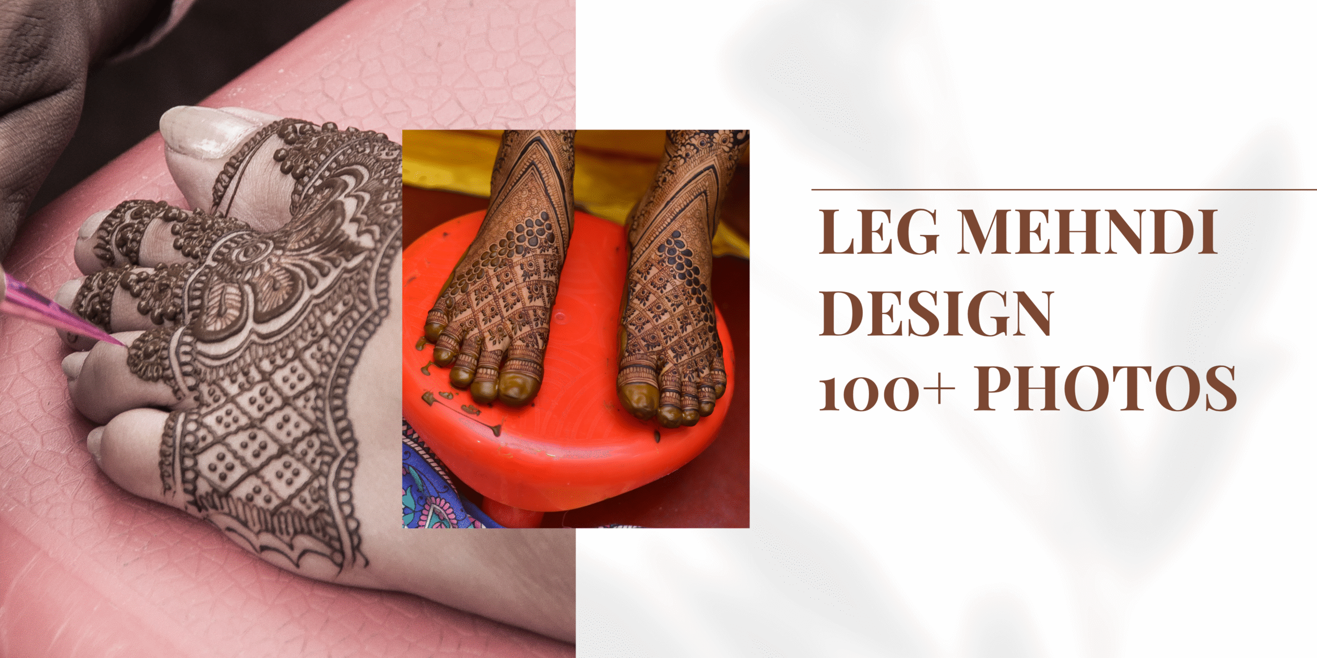 leg mehndi design