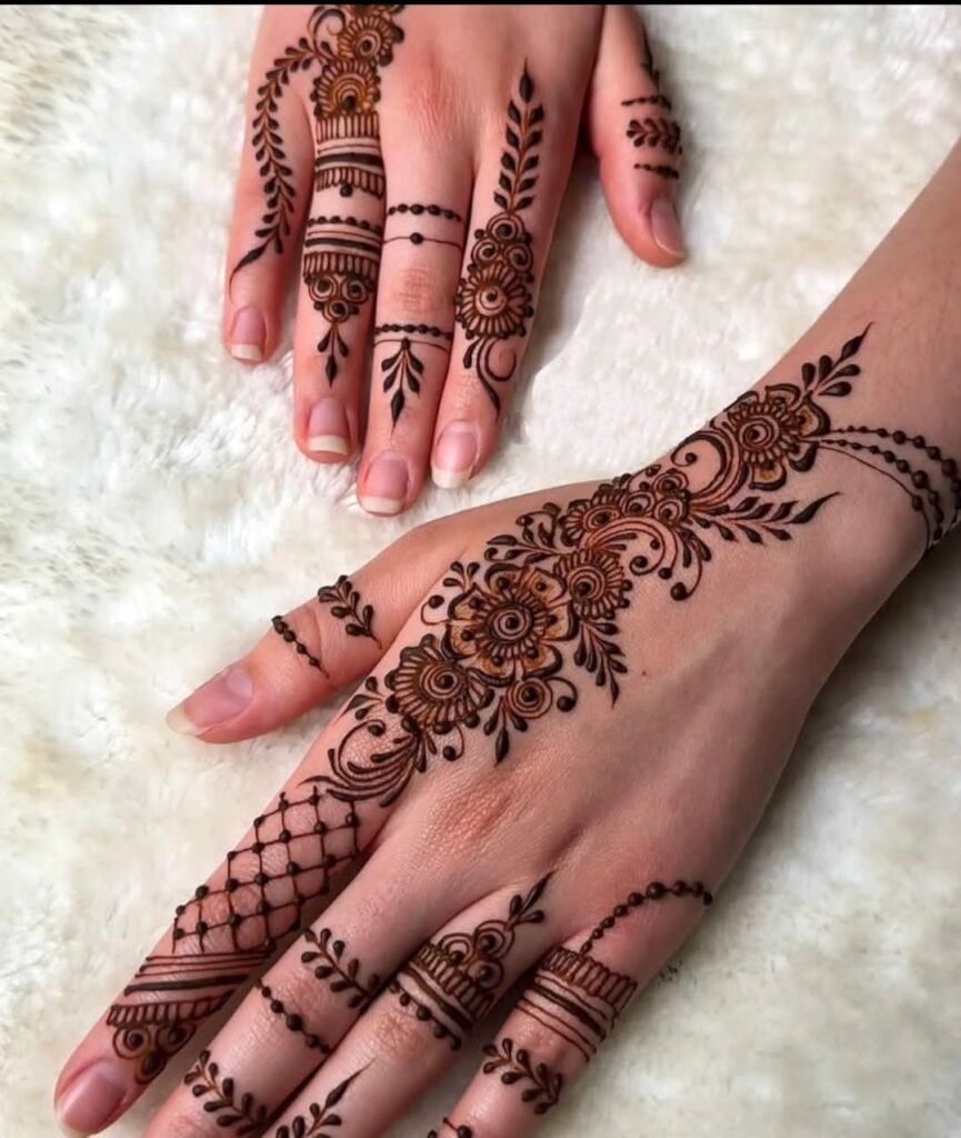 Arabic Pakistani Mehndi Designs