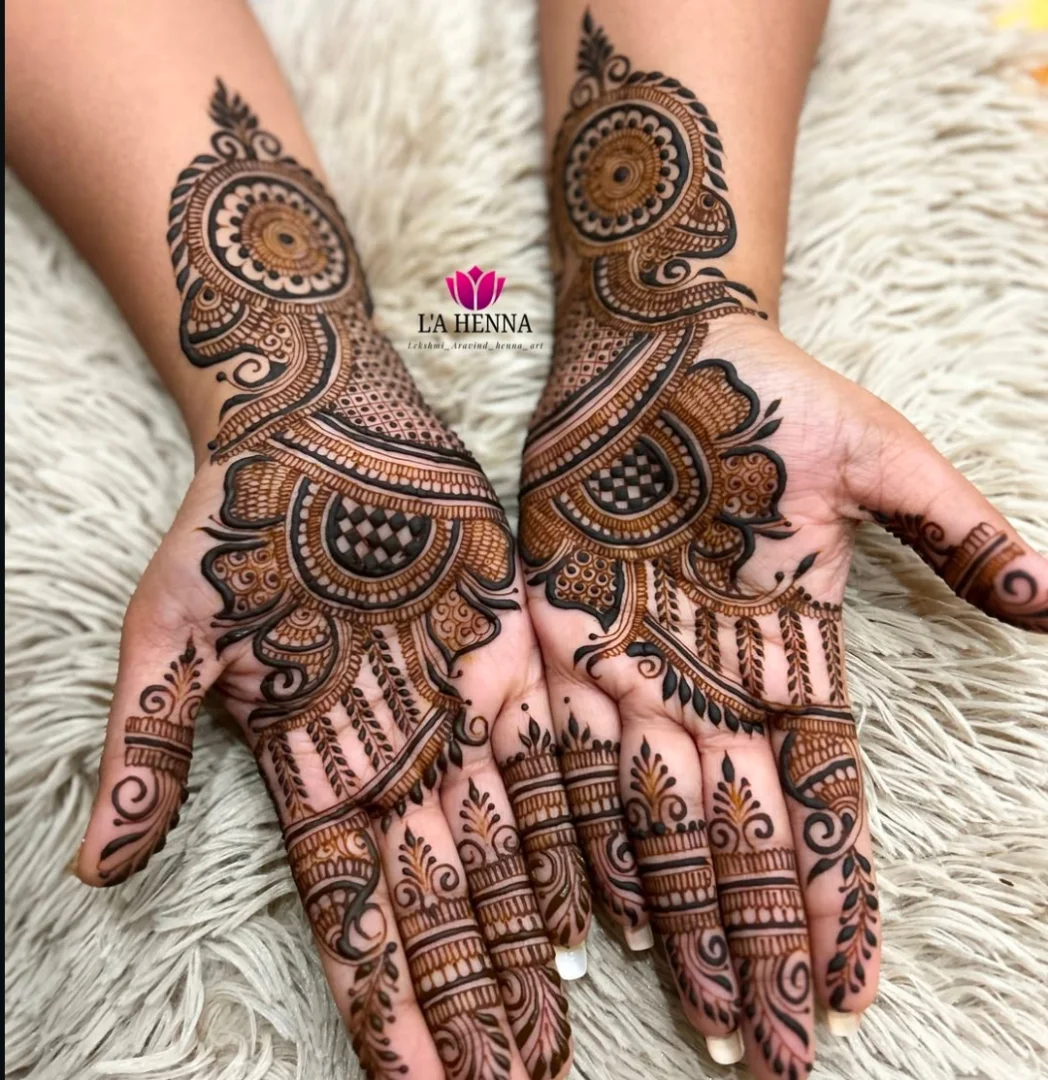 Engagement Mehndi Designs
