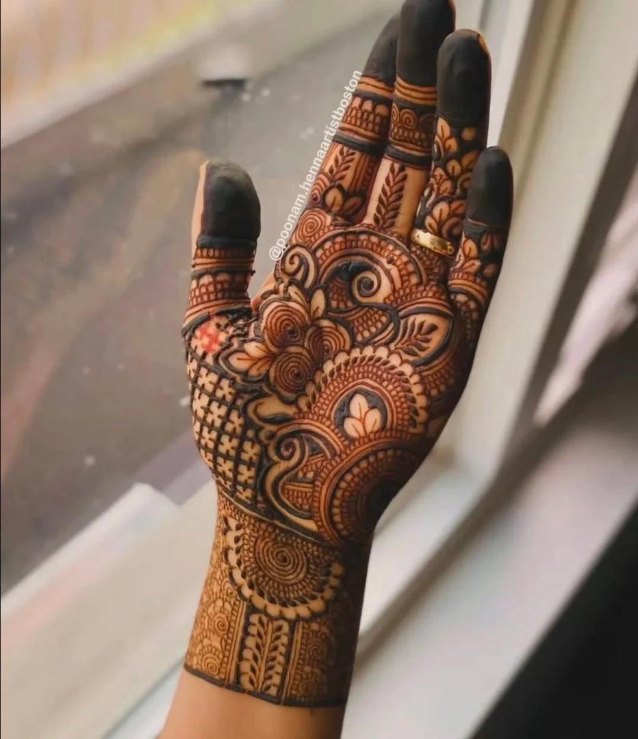 Engagement Mehndi Designs