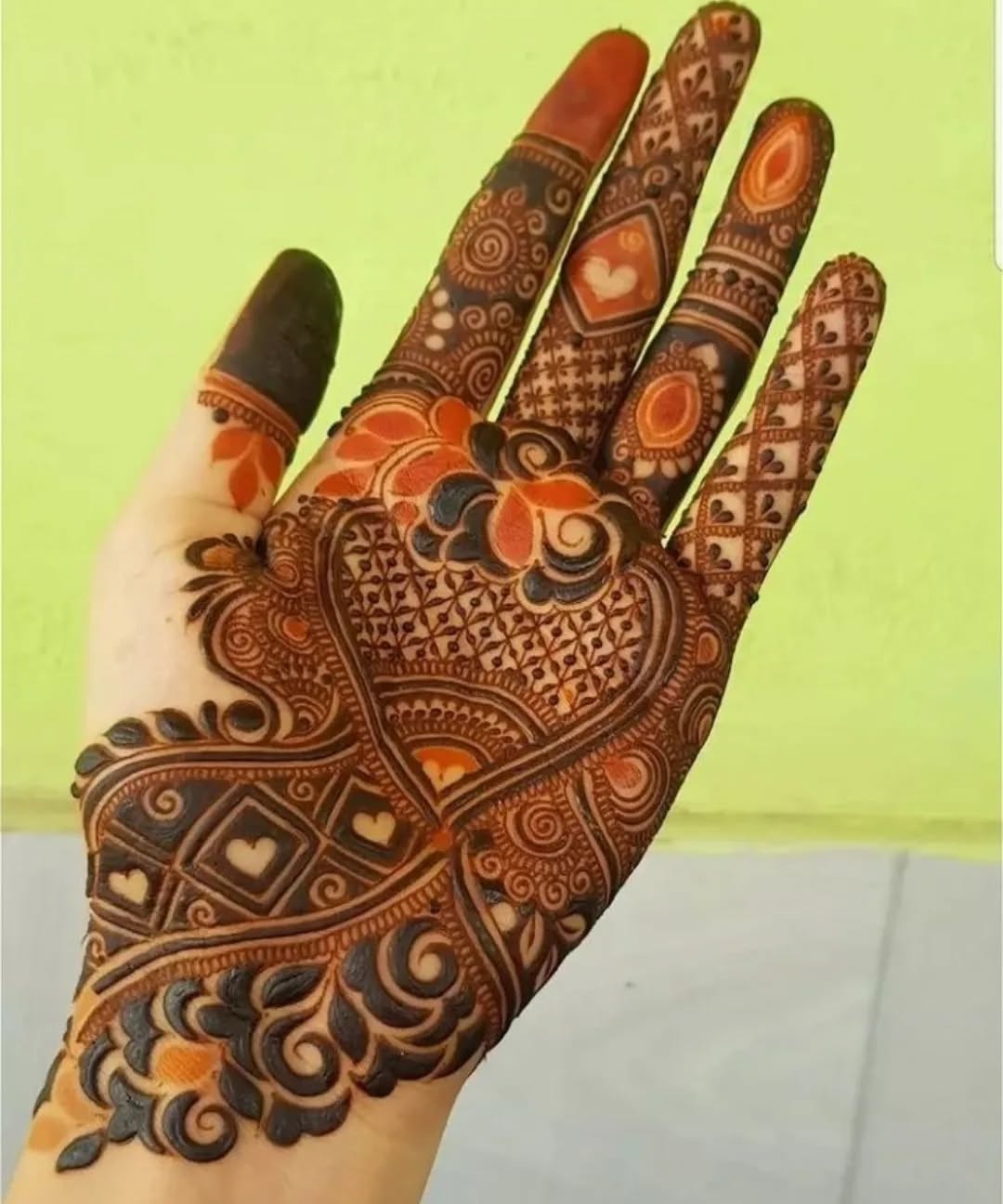 Engagement Mehndi Designs