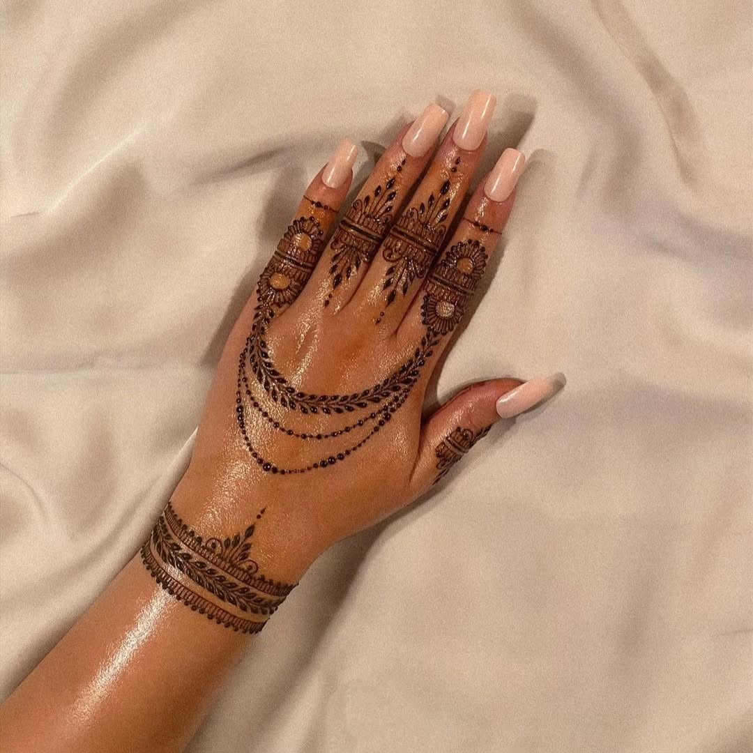 dubai mehndi design photo