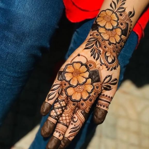 dubai mehndi design photo