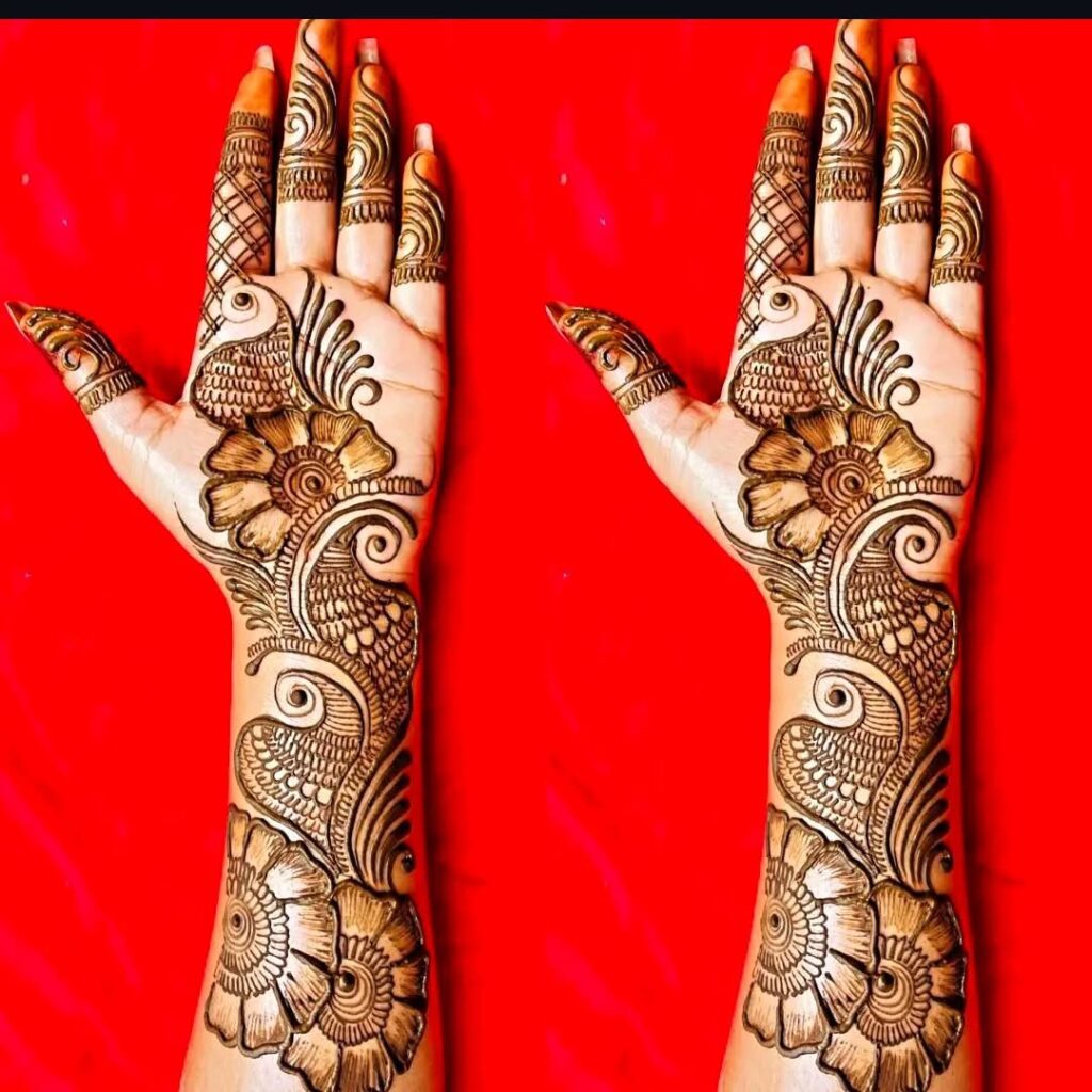 full hand mehndi design easy and beautiful