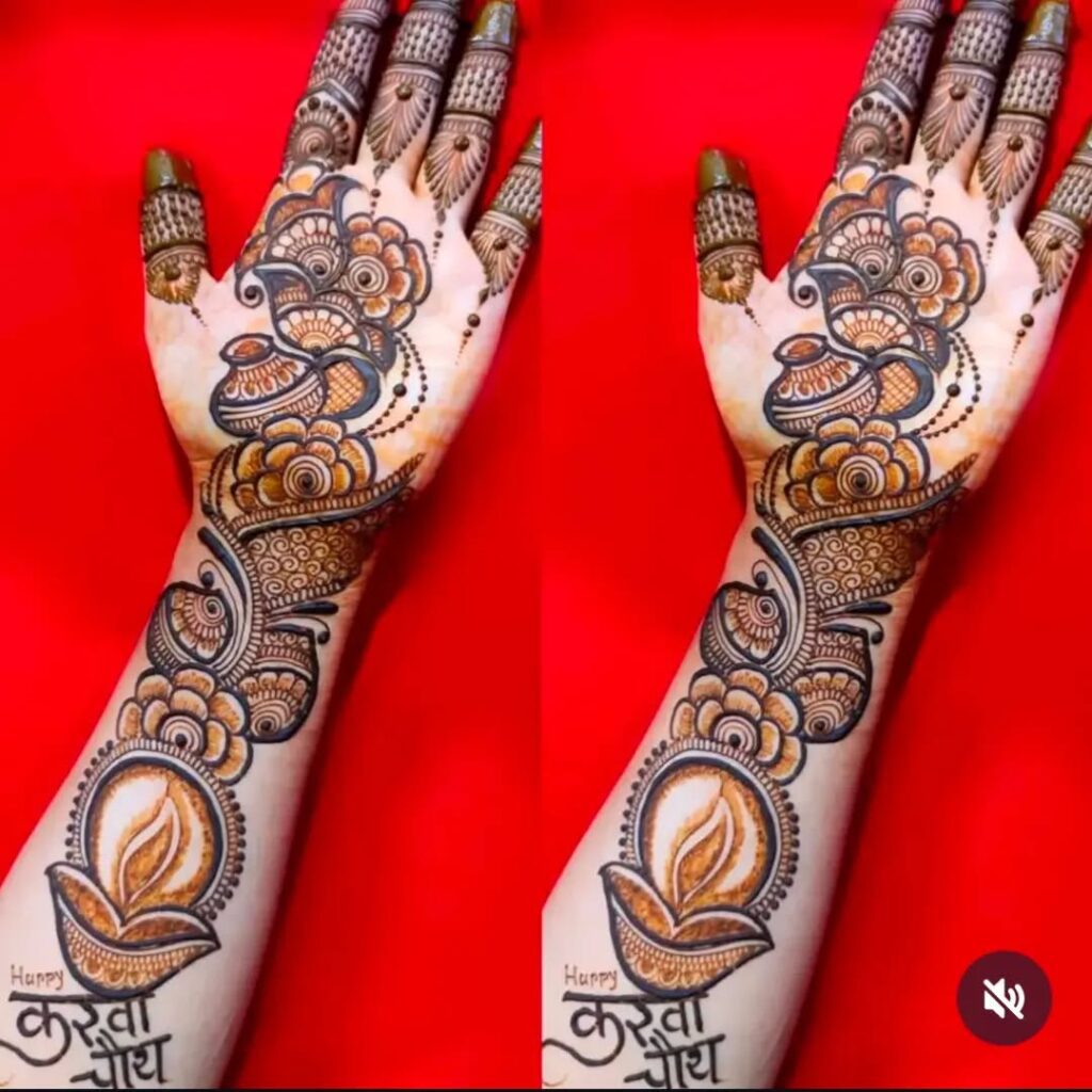 full hand mehndi design easy and beautiful