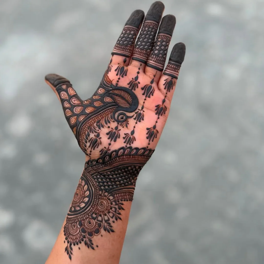 front mehndi design easy and beautiful
