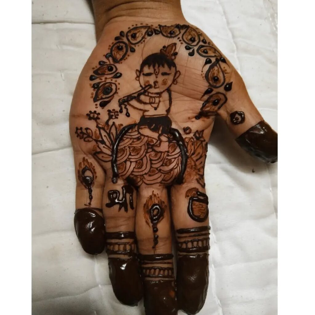 Heart Mehndi Design