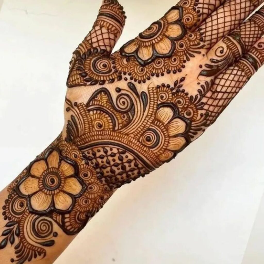Simple Mehndi Design New Photo 2025