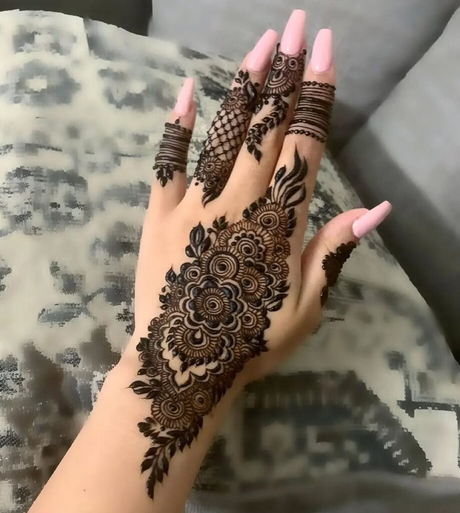 bengali bridal mehndi designs