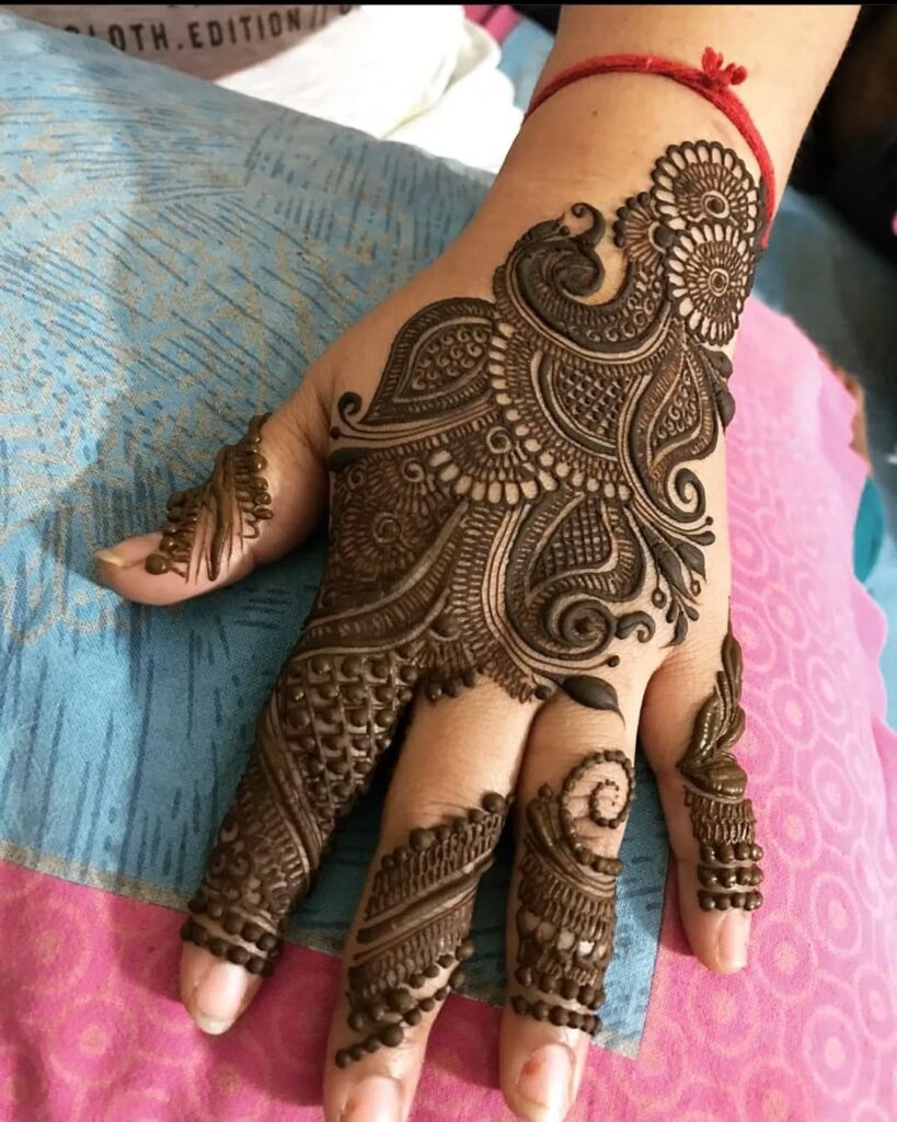 bengali bridal mehndi designs