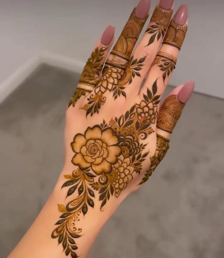 bengali bridal mehndi designs