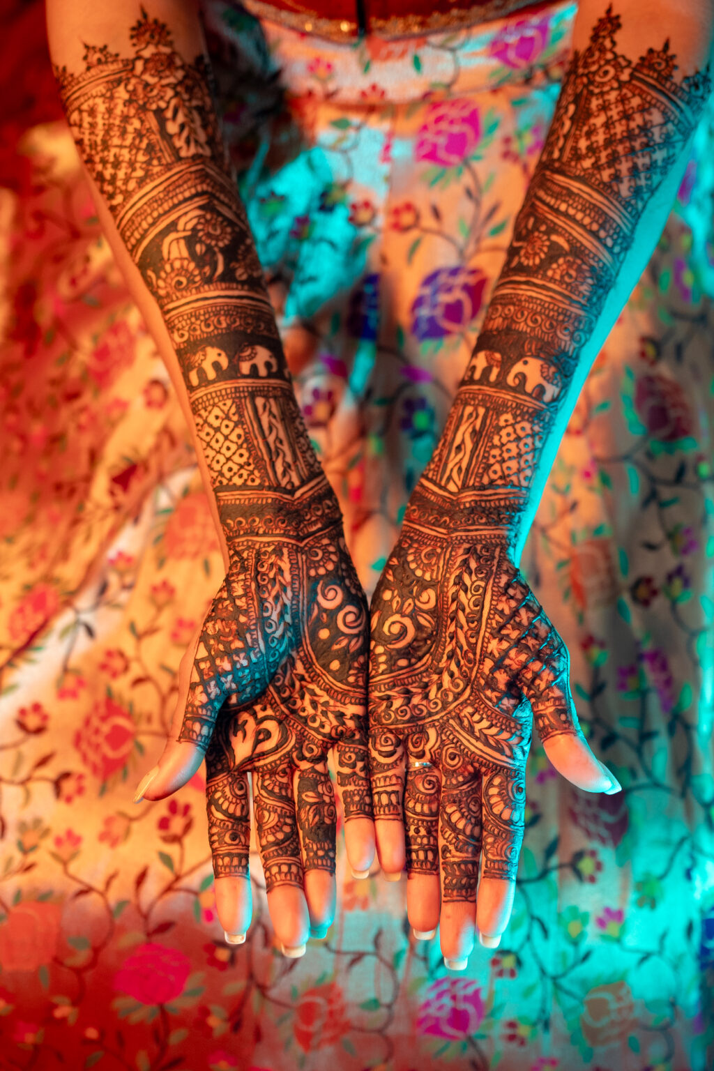 dulhan mehndi design photo