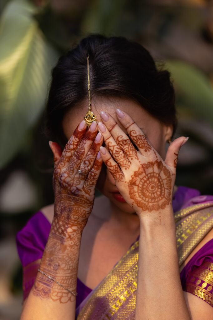 full hand mehndi design photo